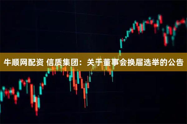 牛顺网配资 信质集团：关于董事会换届选举的公告